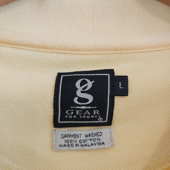 NWT Vanderbilt University College Yellow Logo 100% Cotton Polo XL - Picture 6 of 10